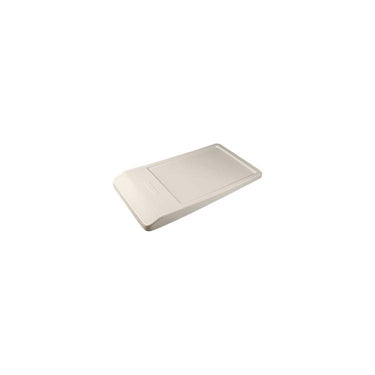 Lid,Angled Dump,PE,White - Model 69025